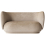 Rico 2-seater sofa in Faded Velvet Ferm Living Sand 1104263589