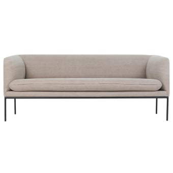 Canapé Turn 2 places Cotton Linen
