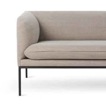 Turn 2-seater sofa in Cotton Linen