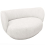 Rico Curve Boucl&eacute; Sofa Ferm Living Off-white Left 1104268366