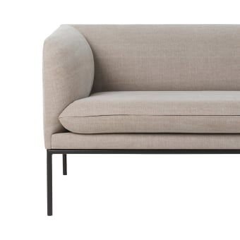 Turn 3 places Cotton Linen Sofa