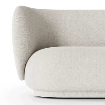 Rico 3-seater Bouclé sofa