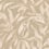 Artistic foliage wallpaper - Roots Eijffinger Beige 363310