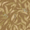 Carta da parati Art Feuillage - Roots Eijffinger Kaki 363314