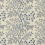 Tissu Lamballe Nina Campbell Blue/Ivory NCF4620-04