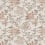 Tissu Genevieve Nina Campbell Taupe/Antique Rose NCF4621-02