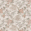 Tissu Genevieve Nina Campbell Taupe/Antique Rose NCF4621-02