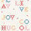 Wordplay wallpaper Coordonn&eacute; Natural D00358