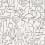 Animalia wallpaper Coordonn&eacute; Blackboard D00368