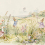 Bunnies panoramic wallpaper Coordonn&eacute; Mint D00339