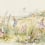 Papier peint panoramique Bunnies Coordonn&eacute; Mint D00339