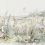 Bunnies panoramic wallpaper Coordonn&eacute; Indigo D00340
