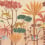 Carta da parati panoramica WildWood Coordonn&eacute; Peach D00384