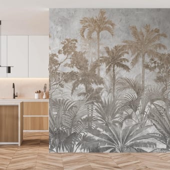 Palmeraie Vintage panoramic wallpaper