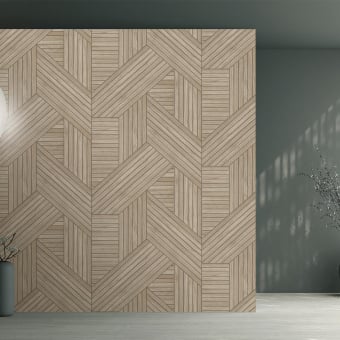 Tressage de Bois panoramic wallpaper