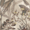 Jardin des Agrumes panoramic wallpaper Montecolino Cendré FW4066-14