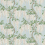 Papier peint Wisteria Walk Nina Campbell Aqua/Green NCW4632-01