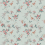 Papier peint Boscobel Nina Campbell Duck Egg/Teal/Pink NCW4637-01