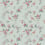 Papier peint Boscobel Nina Campbell Duck Egg/Teal/Pink NCW4637-01