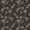 Papier peint Boscobel Nina Campbell Chocolate/Rose NCW4637-04