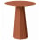 Table haute Itsaso acier in-outdoor Belharra Terre de feu ITSASO-H110-70-ACI-Terre-de-feu