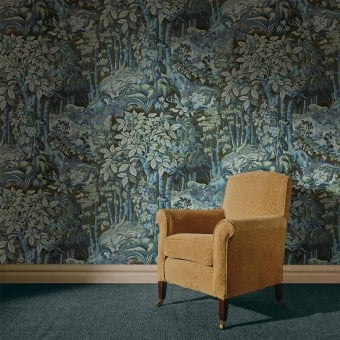 Nyxwood panoramic wallpaper