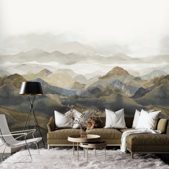 Horizon des Cimes Panoramic Wallpaper