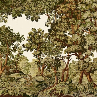 La Clairière panoramic wallpaper