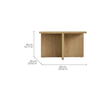 Table basse Brutus Oak
