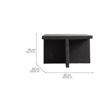 Brutus Fiber Concrete Coffee Table