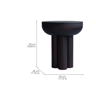 Beistelltisch Crown Tall Metal