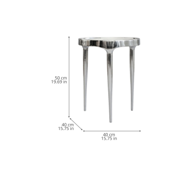 Beistelltisch Phantom Tall Chrome