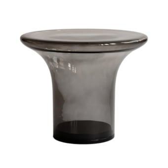 Beistelltisch Trumpet low Glass