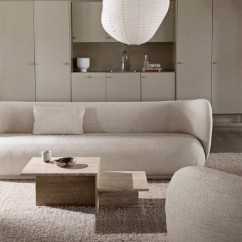 Rico 4-seater Bouclé sofa