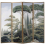 Le C&oelig;ur M&eacute;diterran&eacute;en Folding Screen Londonart Olive BNV08-paravent
