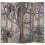 Paravent Looks in the forest Londonart Sauge 18053-paravent