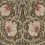 Carta da parati Pimpernel Morris and Co Walnut / Sage MOW0170-04