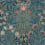 Papier peint Woodland Weeds Morris and Co Rose / Woad MOW0175-02