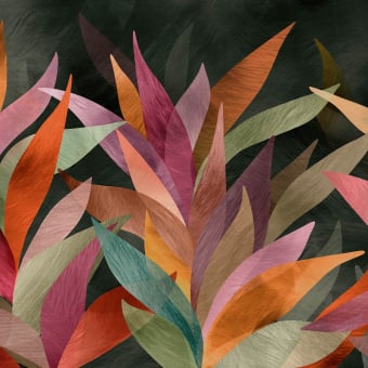 Wild Garden Panoramic Wallpaper