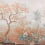 Papier peint panoramique Palmira Masureel Almond DGTES1031-1034-300