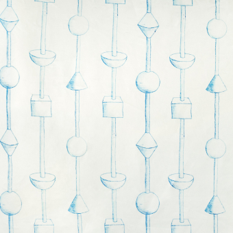Tissu Blue Kebab