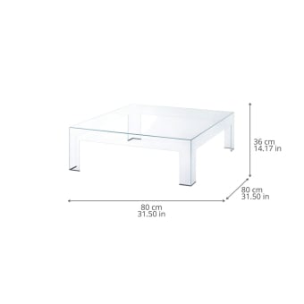 Tavolino Atlantis quadrato