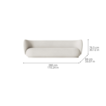 4-Sitzer-Sofa Rico von Can Lis