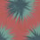 Soft Thistle Wallpaper Cole and Son Blood orange / Viridian 130/7025