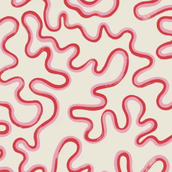 Rainforest Squiggle Panoramic Wallpaper