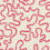 Panorama-Tapete Rainforest Squiggle Cole and Son Crimson / Lipstick on parchment 130/8026
