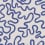 Panorama-Tapete Rainforest Squiggle Cole and Son Navy / Cerulean on stone 130/8030
