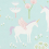 True Unicorns Wallpaper Majvillan Turquoise 116-02