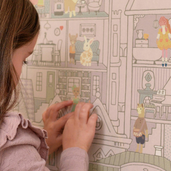 Papier peint Dollhouse