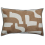 Kissen Entrelacs Maison Casamance Tabac /CO49002+CO40X60PES